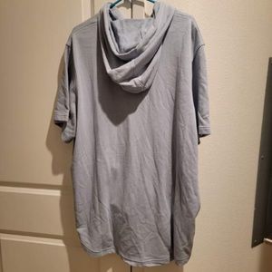 BNWT Mens Under Armour Terry Short Sleeve Hoodie